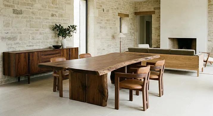 Muebles de madera maciza de primera calidad, diseñados para una vida atemporal.